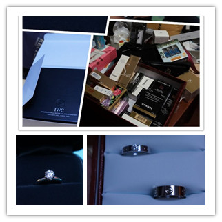 香港晒货：婚前采购tiffany钻戒、cartier婚戒、IWC手表、lady包、BV、RV、ysl