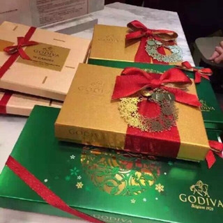 香港晒货：12月2日暴走HK扫货行晒晒实拍GODIVE巧克力圣诞礼盒报价