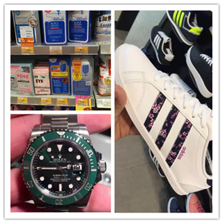 香港晒货：昨天过港大采购边买边拍分享（劳力士、可莱丝面膜、Adidas鞋子等）